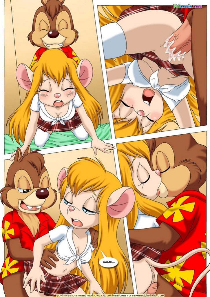 Rescue Rodent Chip And Dale Milftoon Comic