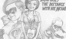 Comic de incesto de los Increibles