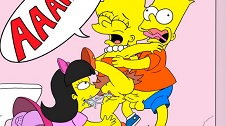 Comic Porno de Incesto de los Simpsons
