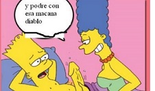 Cómic de incesto de los simpsons