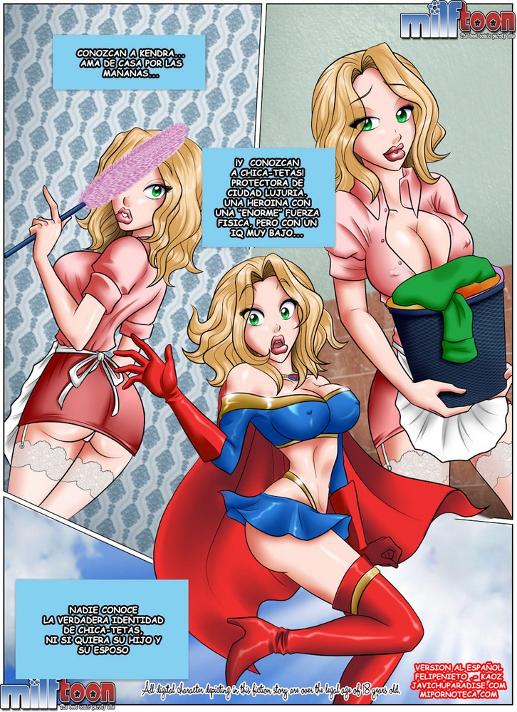 Milftoon Super W Heroes