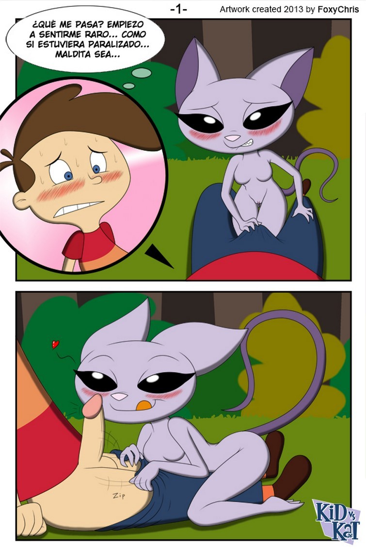 Parodia porno de Kid vs Kat