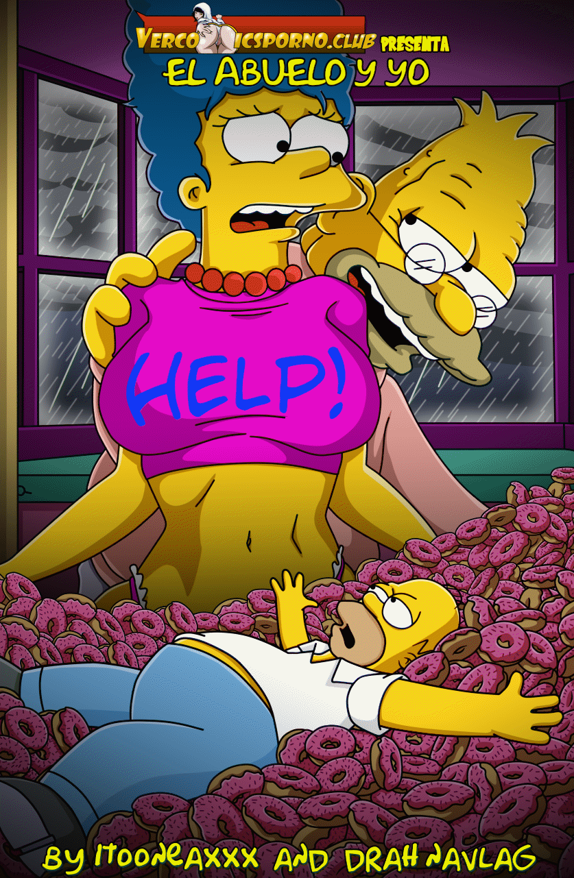 Simpsons xxx El abuelo y Marge follando