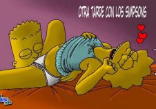 Lisa Simpson y Bart hacen el amor