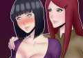 La madre de Naruto Ayuda a Hinata Cómic porno