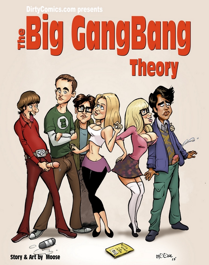 Dirty Comics- Big Gangbang Theory 